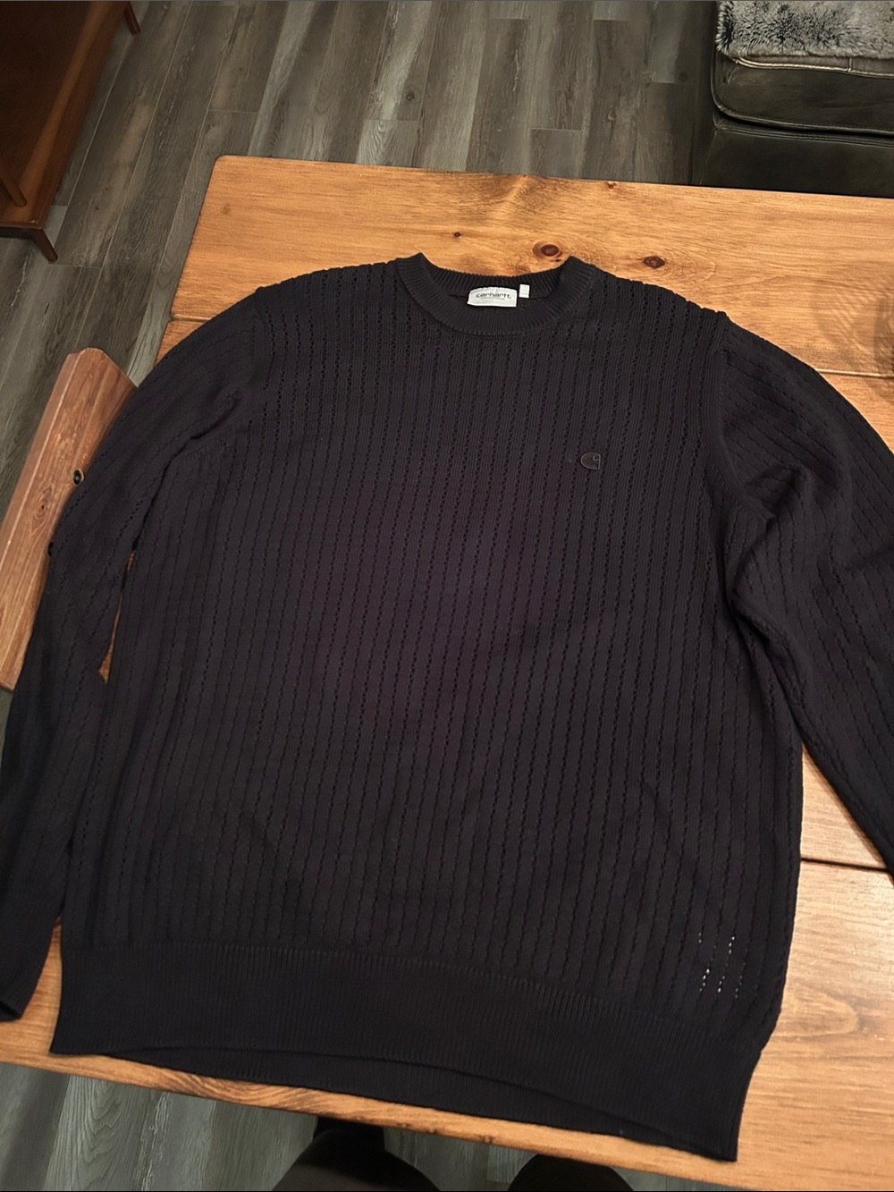 Carhartt WIP Calen Sweater Black - Men's